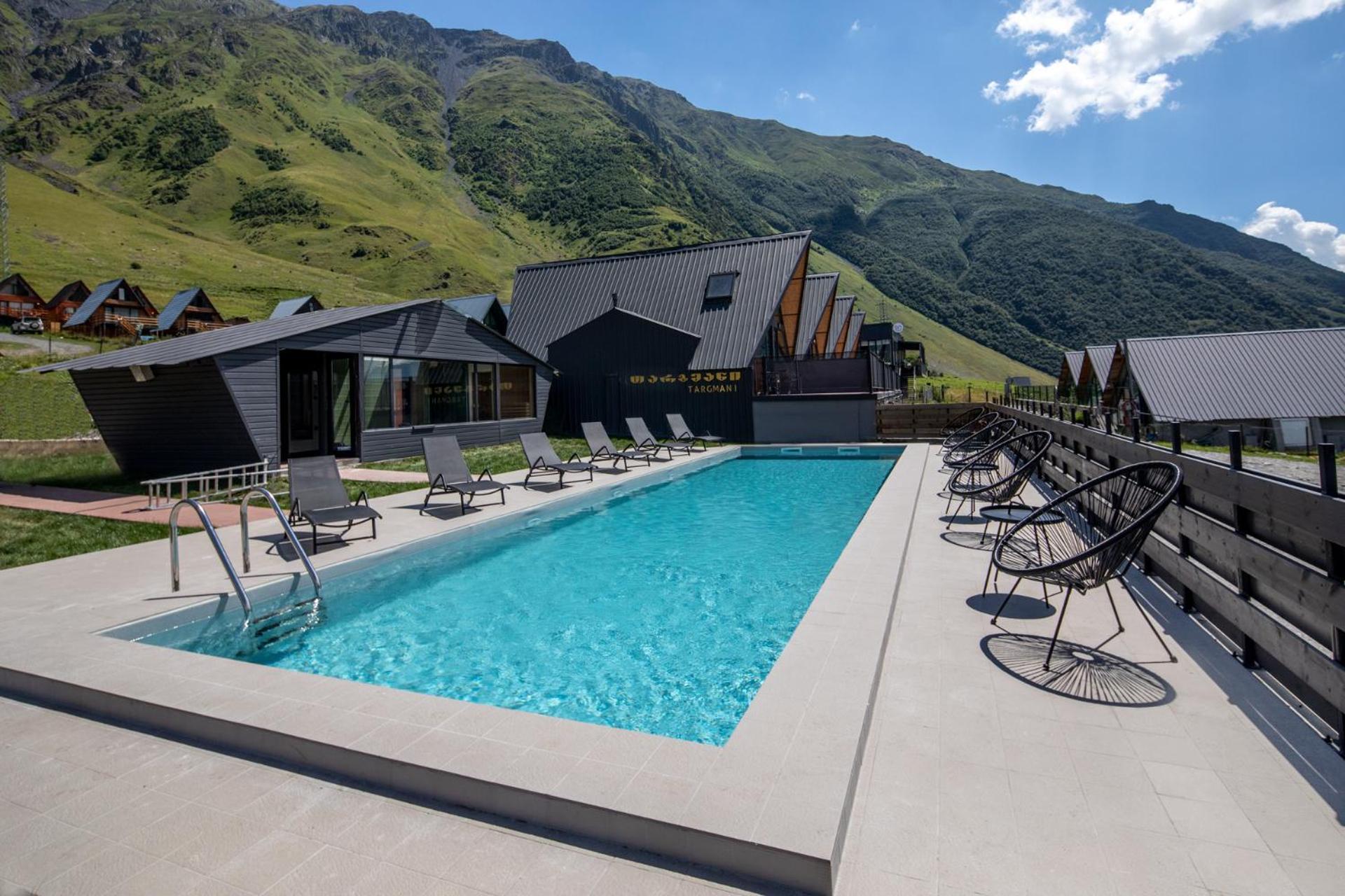 Kazbegi Targmani Cottages Екстериор снимка